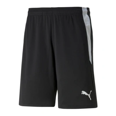Abbildung von Puma Fussball Teamsport Schiedsrichter Teamliga S kurze Sporthose, Herren, Größe: Small, Schwarz/weiss