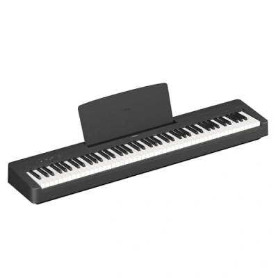 Abbildung von Yamaha P 145BT Digitalpiano Leichtes und tragbares mit Graded Hammer Compact Klaviatur 88 gewichteten Tasten 10 Instrumentenklängen, Bluetooth Schwarz