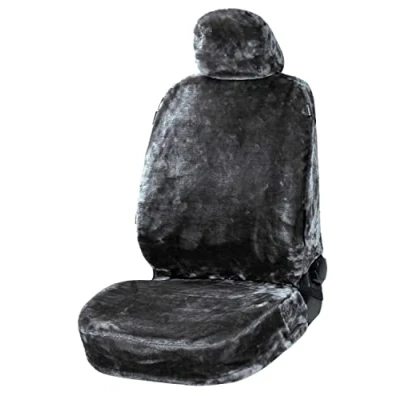 Abbildung von WALSER 20091 Sitzschonbezug anthrazit Polyester vorne