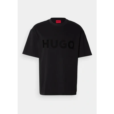 Abbildung von HUGO Dinkee Tshirt print, Herren, Größe: Small, Black