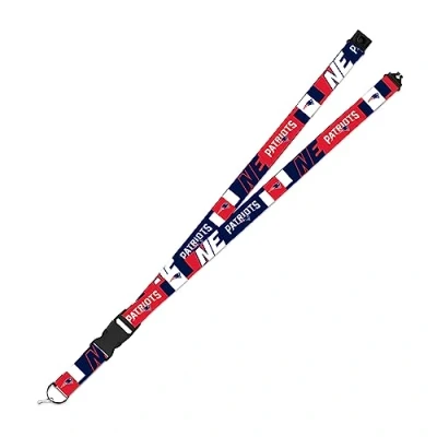 Abbildung von Rico Industries NFL Football New England Patriots Umhängeband mit Sicherheitsverschluss, Unisex, 48,3 x 2,5 cm, Flash
