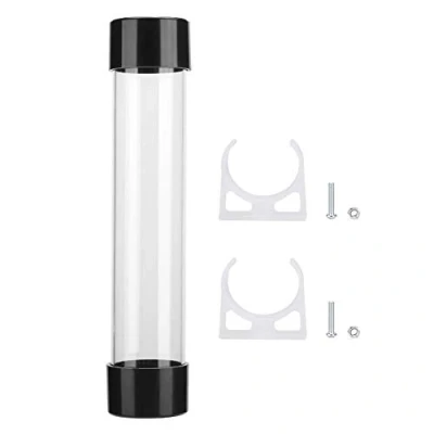 Abbildung von ASHATA Wasserkühlbehälter G1 / 4 PC Computerzylinder Wasserkühltank Flüssigwasserkühltank Kühler Kit (240 mm)