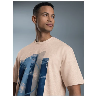 Abbildung von Trigema T Shirt &quot;TRIGEMA mit modischem Printmotiv&quot;