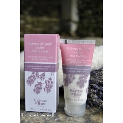Abbildung von Le Chateau du Bois: Ausgleichende und nährende Tagescreme mit echtem Lavendel AOC der Haute Provence, 50ml