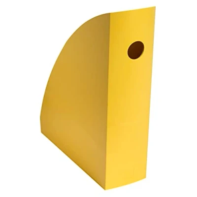 Abbildung von EXACOMPTA Ref. 18208D 1 Zeitschriftenmappe MAG CUBE BeeBlue, Zeitschriftensammler, Aufbewahrung für Dokumente, Kataloge, Zeitschriften, Breite 8,2 cm A4 und Maxi Safran