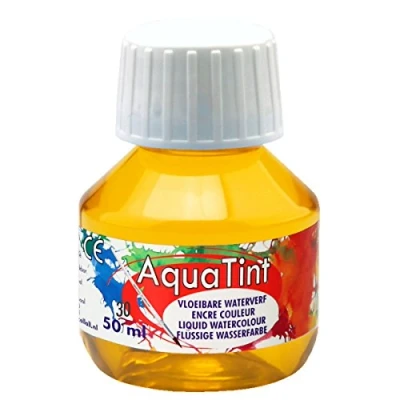Abbildung von Collall AquaTint vloeibare waterverf geel 50ml COLAQ05030