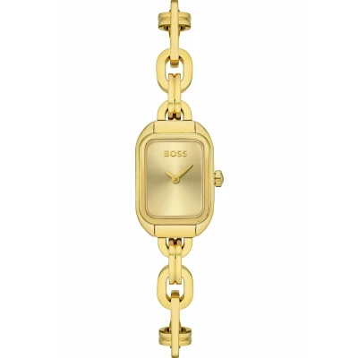 Abbildung von BOSS Uhr goldcoloured, Damen, Größe: One Size, Gold coloured