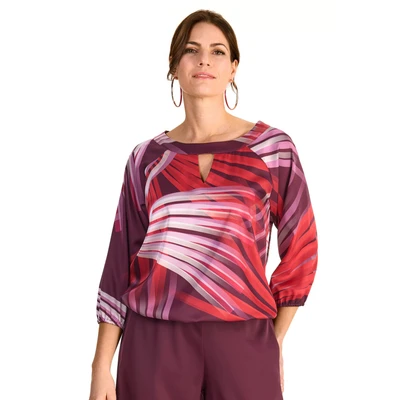 Abbildung von HERMANN LANGE Collection Shirtbluse mit floralem Print