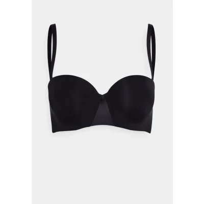 Abbildung von Chantelle ESSENTIALL, Bandeau T Shirt BH, Unnsichtbare Unterwäsche für Damen, Schwarz, 80C