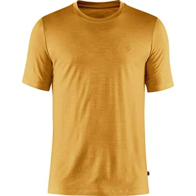 Abbildung von FJALLRAVEN Herren Abisko Wool Ss M Unterhemd, Ocker, XS