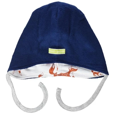 Abbildung von loud + proud Unisex Kinder Lt1 Fleece, GOTS Zertifiziert Beanie Mütze, Ultramarine, 42 44 EU
