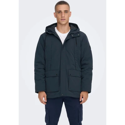 Abbildung von Only &amp; Sons Onsjayden Wintermantel, Herren, Größe: XS, Dark navy
