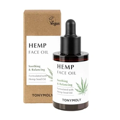 Abbildung von Tonymoly HEMP FACE OIL Gesichtsöl, Größe: 30 ml,