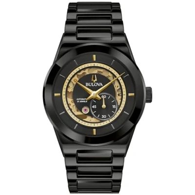 Abbildung von Bulova Millennia Collection Schwarz Herren Armbanduhr 98A291