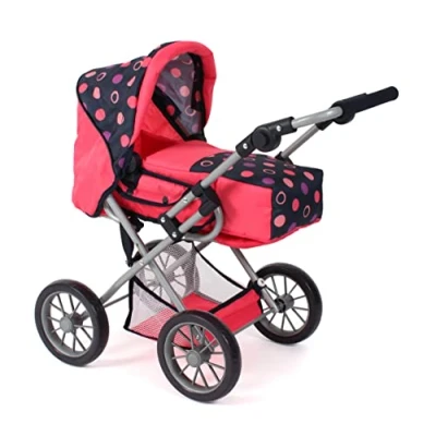 Abbildung von CHIC2000 Kombi Puppenwagen Leni, Corallo, mit herausnehmbarer Tragetasche