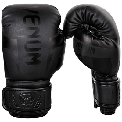 Abbildung von Venum, Elite Boxhandschuhe Kinder, Unisex S, Schwarz