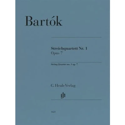 Abbildung von Streichquartett Nr. 1 op. 7: Besetzung: Streichquartette (G. Henle Urtext Ausgabe)