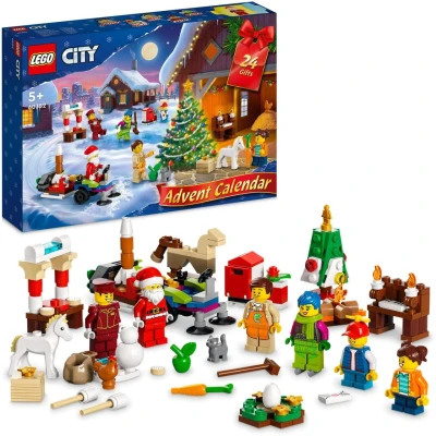 Abbildung von LEGO CITY Advent Calendar 2022 Childrens Christmas Minispielzeug für Kinder, Größe: One Size, Mehrfarben