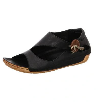 Abbildung von Gemini Anilina Keilsandalette, Damen, Größe: 38, Schwarz Schuhe