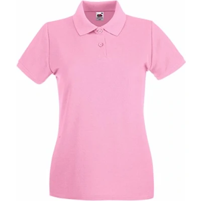Abbildung von Fruit of the Loom: Lady Fit Premium Polo 63 030 0, Größe:M (12);Farbe:Light Pink