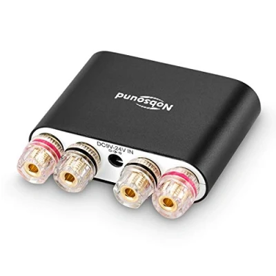 Abbildung von Nobsound NS 10G PRO Stereo Verstärker, Hi Fi DSP 100W x 2 Bluetooth 5.0 Empfänger, 2.0 Kanal Power Audio Amplifier für Heimlautsprecher Upgrade Version Mini Digitalverstärker (Schwarz)