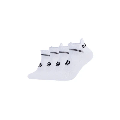 Abbildung von Skechers Online Ventilation Sneaker 4 PACK Socken, Damen, Größe: 35 38, White