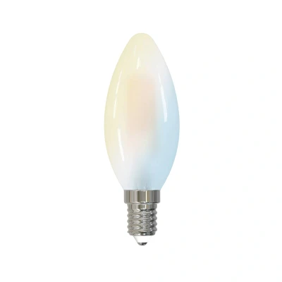 Abbildung von LUUMR Smart LED C35 matt E14 4,2 W Philips Hue Zigbee