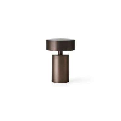Abbildung von Audo Column Akku Tischlampe, IP44, bronze