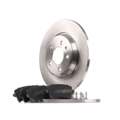 Abbildung von RIDEX 3405B0397 Bremsscheiben und beläge Hinterachse voll mit Zubehör Bremssattelschrauben AUDI: A4 B8 Avant, Q5, A5 Coupe