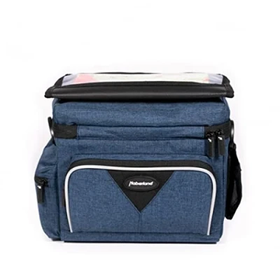 Abbildung von Haberland Fahrradtasche Lenkertasche 8L blau Inklusive Klickfix Adapter, (LKF322 46)