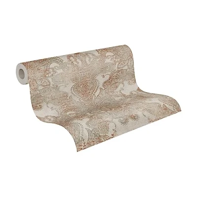 Abbildung von living walls Vliestapete &quot;Metropolitan Stories. Travel Styles. Tapete mit Ornamenten&quot;, matt, Ornament Klassisch Elegant Vintage Optik Barock