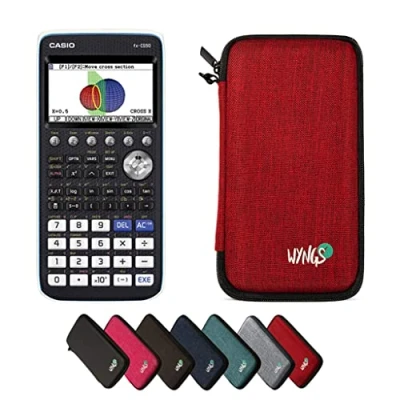 Abbildung von CALCUSO Sparpaket Rot mit Taschenrechner Casio FX CG 50