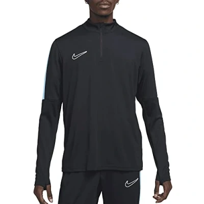 Abbildung von Nike Performance M NK DF ACD23 DRIL TOP BR Langarmshirt, Herren, Größe: Small, Black/baltic blue/white