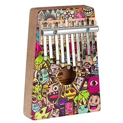 Abbildung von Art Series Kalimba 10 Flower Power