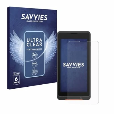 Abbildung von Savvies 6 Stück Schutzfolie für Sunmi P2 Lite SE Displayschutz Folie Ultra Transparent
