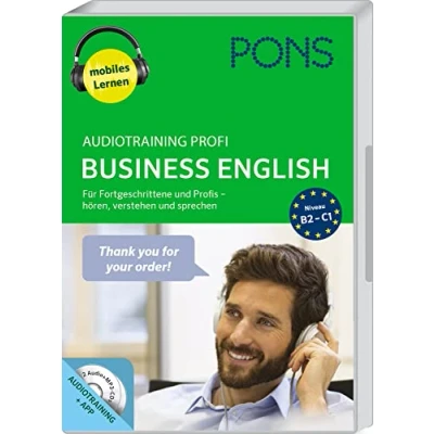 Abbildung von PONS Audiotraining Profi Business English. Für Fortgeschrittene und Profis hören, verstehen sprechen.