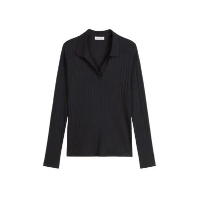 Abbildung von Marc O&#039;Polo Poloshirt, Damen, Größe: Large, Deep night blue