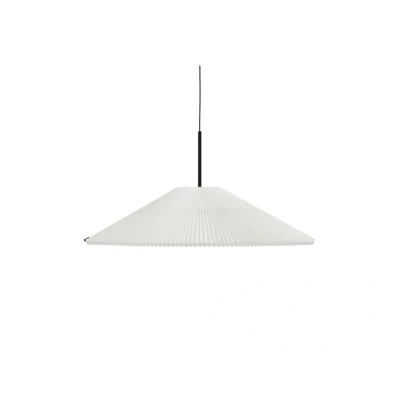 Abbildung von New Works LED Hängeleuchte Nebra, Ø 90 cm, weiß, anpassbar