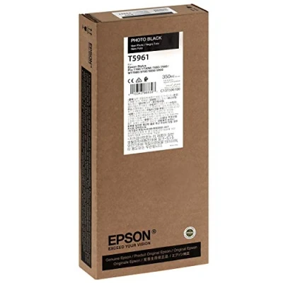Abbildung von Epson T5961 (C13T596100) Druckerpatrone Foto Schwarz