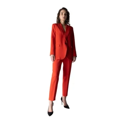Abbildung von DeFacto Damen W9757az Casual Pants, Rot, 40 EU