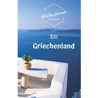 Abbildung von JetLagJournals Reisetagebuch Griechenland: Erinnerungsbuch zum Ausfüllen Selberschreiben