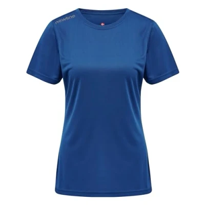 Abbildung von Newline CORE Function Tshirt print, Damen, Größe: Large, True blue