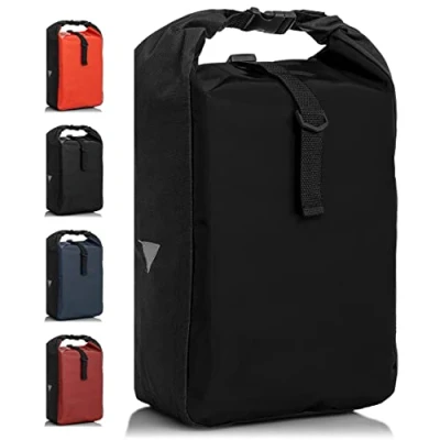 Abbildung von BÜCHEL Fahrradtasche für Gepäckträger I wasserabweisend und bis zu 10kg belastbar aus Tarpaulin, Gepäckträgertasche, Fahrrad Taschen hinten