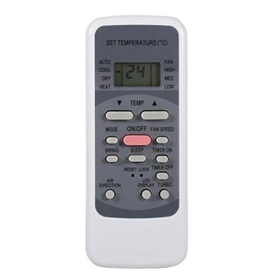 Abbildung von Tosuny Klimaanlage Fernbedienung, Ersatz Fernbedienung für Medea R51M/E R51 Serie, Universal Controller Midea 51/CE R51M/CE R51D/E R51M/BGE R51M/BGE, Toshiba,für VESTEL