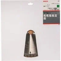 Abbildung von Bosch 1x PRO Wood Kreissägeblatt für Netz Tischkreissägen (für Weichholz, Hartholz, Ø mm, Professional Zubehör Tischkreissäge)