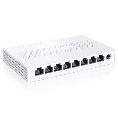 Abbildung von Tenda Switch 8 Port 2.5 Gigabit Netzwerk LAN (Plug and Play Ethernet Switch, Unmanaged, Plastikgehäuse) (SE108)