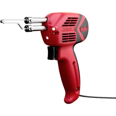Abbildung von Weller WLG9400K23C 140W/100W Lötpistolen Set, umfasst einen Aufbewahrungskoffer mit einem Sortiment hochwertiger Spitzen