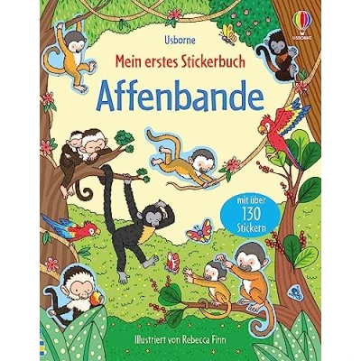 Abbildung von Mein erstes Stickerbuch: Affenbande: mit über 130 Stickern Stickerheft ab 3 Jahren (Meine ersten Stickerbücher)
