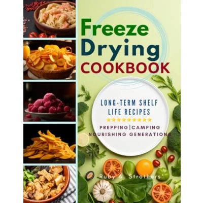 Abbildung von Freeze Drying Cookbook: Unlock the Art of Survival Cuisine and Dry Your Way to a Crisis Proof Pantry with Long Term Shelf Life Recipes for Prepping, Camping, Nourishing Generations