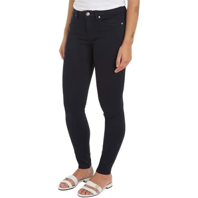 Abbildung von Tommy Hilfiger FLEX COMO Jeans Skinny Fit, Damen, Größe: 25x28, Desert sky